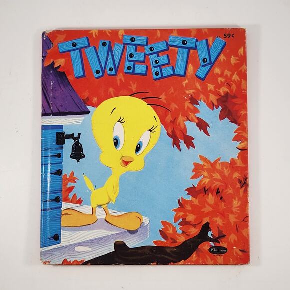 Vintage 1953 Tweety Hardcover Book | Warner Bros Children’s Collectible Story - Picture 3 of 10